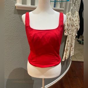 Banana Republic red top, size XS
